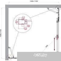 BelBagno LUCE-A-22-90+20-P-Cr