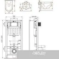 AM.PM Pro L IS49001.801900 (белый, с сиденьем и кнопкой смыва)