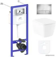 Унитаз Lavinia Boho Relfix Aveo Rimless 6 в 1 77050206 (хром пластик)