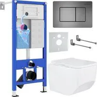 Roxen Boro One Rimless 6 в 1 StounFix Dual Fresh 621774 (оружейная сталь/металл)