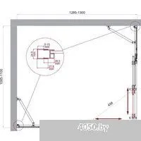 BelBagno LUCE-AH-22-130/110-C-Cr