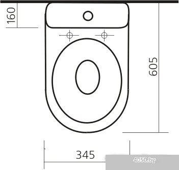 Унитаз Sanita Виктория эконом