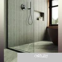 MaybahGlass 195x79 MGD-695-6у (прозрачное стекло/черный)