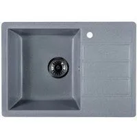 Marblan Recta L (серебристый, с сифоном)