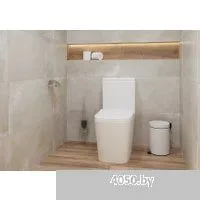 Lauter W09 P-TRAP 21900001 + гигиенический душ Sano 21LT1293MW (горизонтальный выпуск)