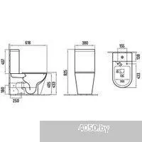 Deante Up Uno VSS01101B с крышкой Slim Soft-Close