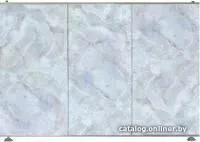 Экран под ванну Comfort Alumin Плитка голубая 73x50 (торцевой)