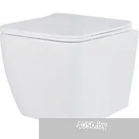 Roxen Cube в комплекте с инсталляцией StounFix Dual Fresh 6 в 1 968469 (кнопка: брашированное золото