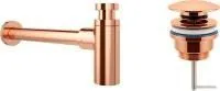 Wellsee Drainage System 182107003 (сифон, донный клапан, розовое золото)