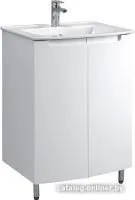 Belux Тумба под умывальник Бари Н 60 (1, белый глянец)