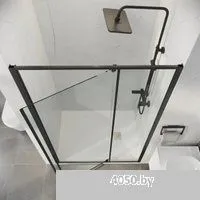 Niagara Nova NG-35-12AGR 120х195 (графит/прозрачное стекло)