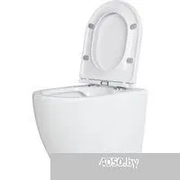 Roxen Antares в комплекте с инсталляцией Attach 5 в 1 966934 (кнопка: черный матовый, с хромированно