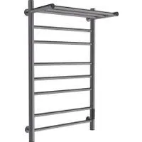 Маргроид Ferrum Вид 10 СНШ с полкой 80/50 Графит, скрытого монтажа, таймер справа