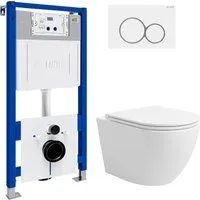 Lauter Vortex 2110830 с кнопкой 219702E (круглая, белый)