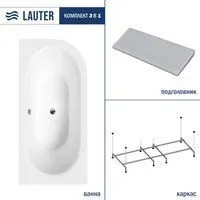 Lauter Bliss 170 L 21201071L (с каркасом и серым подголовником)