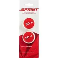 Нить для герметизации резьбовых соединений Sprint, набор катушек 2х50м, блистер, РФ