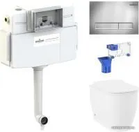 Унитаз Lavinia Boho Relfix Bell Pro 5 в 1 87060206 (хром пластик)