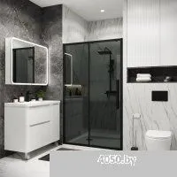 Grossman Cosmo 100x195 100.K33.02.100.21.10 (черный матовый/стекло тонированное)