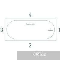 Salini Ornella Kit 160x70 102426M (S-Stone, матовый)