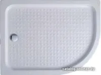 Душевой поддон Cezares 100x80 TRAY-A-RH-100/80-550-15-W-L