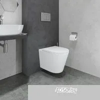 Lauter Longer 2110822 + GROHE Rapid SL 39504000 с кнопкой (круглая, хром)