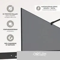 Benetto BEN-602_BL_T 900х2000 (черный, тонированное стекло)