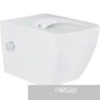 Roxen Cube bidet в комплекте с инсталляцией StounFix Dual Fresh 6 в 1 968472 (кнопка: брашированное