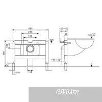 Abber Bequem AC1108P-AC0101P (с импульсным смывом)