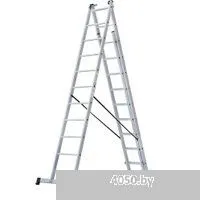 Новая высота NV 123 алюминиевая трёхсекционная 3x11 ступеней