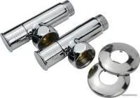 Gloss & Reiter угловой колпачковый гайка-штуцер 1''х3/4'' с отражателем 4814995021386