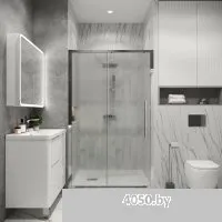 Grossman Cosmo 110x195 100.K33.02.110.10.02 (хром/стекло шиншилла)