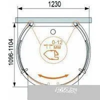 Cezares TRAY-A-MODENA-O-123/110-15-W