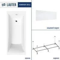 Lauter Aurora 150x70 21010050 (с каркасом и лицевым экраном)