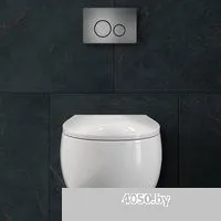 Roxen Egg в комплекте с инсталляцией StounFix Dual Fresh 6 в 1 964237 (кнопка: оружейная сталь)