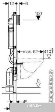Инсталляция для унитаза Geberit Duofix UP 320 [111.300.00.5]
