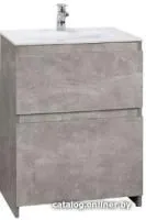 Belux Тумба под умывальник Сидней-Женева Н60-02 (бетон)