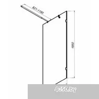 AM.PM X-Joy 80x195 W94WI-80-F1-BTE