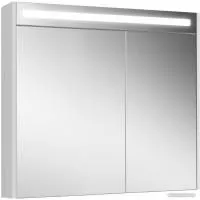 Belux Шкаф с зеркалом Неман ВШ 90 (1, белый глянцевый)
