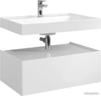 Belux Тумба под умывальник Триумф НП85-01 (1, белый глянцевый)