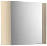 Belux Шкаф с зеркалом Рото ВШ 90 (бежевый, левый)