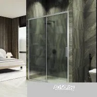 MaybahGlass 195x120 MGD-1280-5 (сатин стекло/хром матовый)