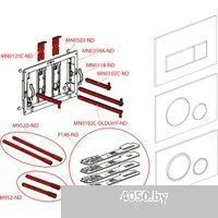 Alcaplast AM101/1120 + кнопка M572 (хром матовый)