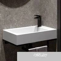 Belux Темпо-2 HR0900 L (черный, с каркасом, сифоном, донным клапаном)