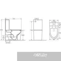 WeltWasser WW Salzbach 001 XL GL-WT (белый глянец чаша)