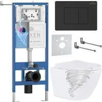 Roxen Antares Tornado в комплекте с инсталляцией StounFix Dual Fresh 6 в 1 868612 (кнопка: оружейная