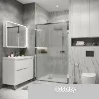 Grossman Cosmo 110x195 100.K33.02.110.10.02 (хром/стекло шиншилла)