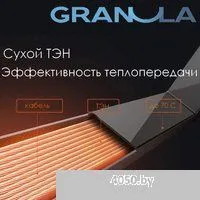 Granula Квадро 50x80 (терморегулятор, белый глянцевый)