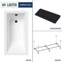 Lauter Estelle 130х70 21206030 (с каркасом и черным подголовником)