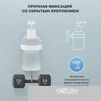 Wellsee Finishing Touch 182515001 (дозатор для жидкого мыла, крючок, матовый белый)