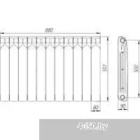 Теплоприбор БР1 500/90 (11 секций)